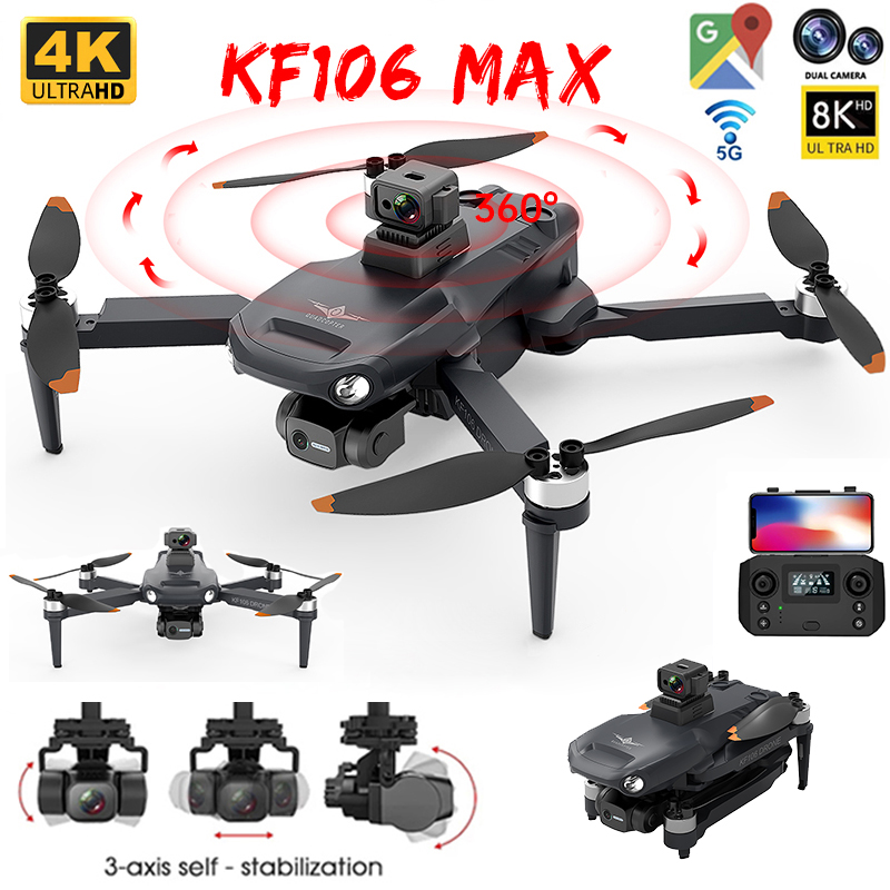Rc Helicopter Charger - 2022 YENI KF106 Max Drone 8K