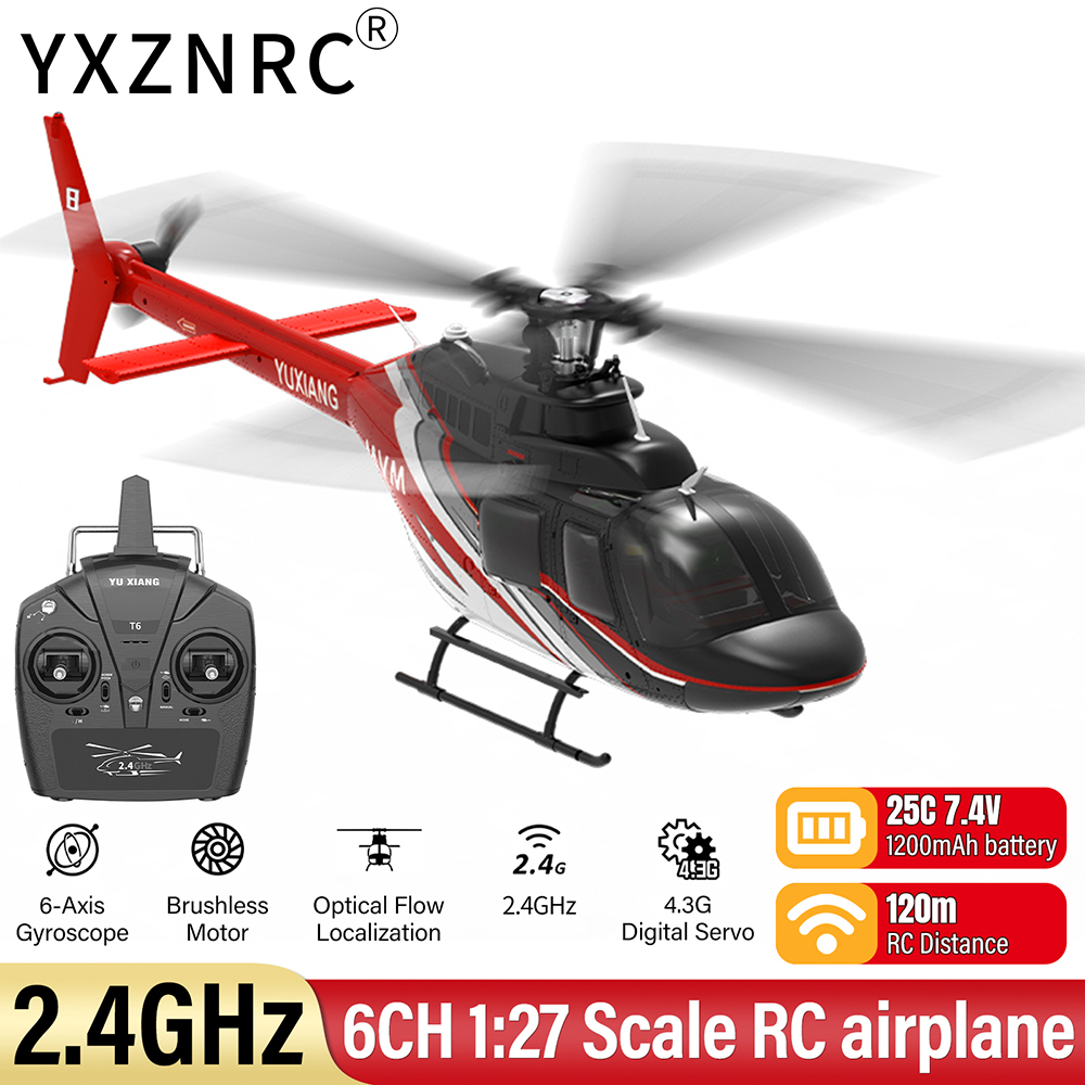 Rc Helicopter Case - YU XIANG RC Uçak 2.4G 6CH