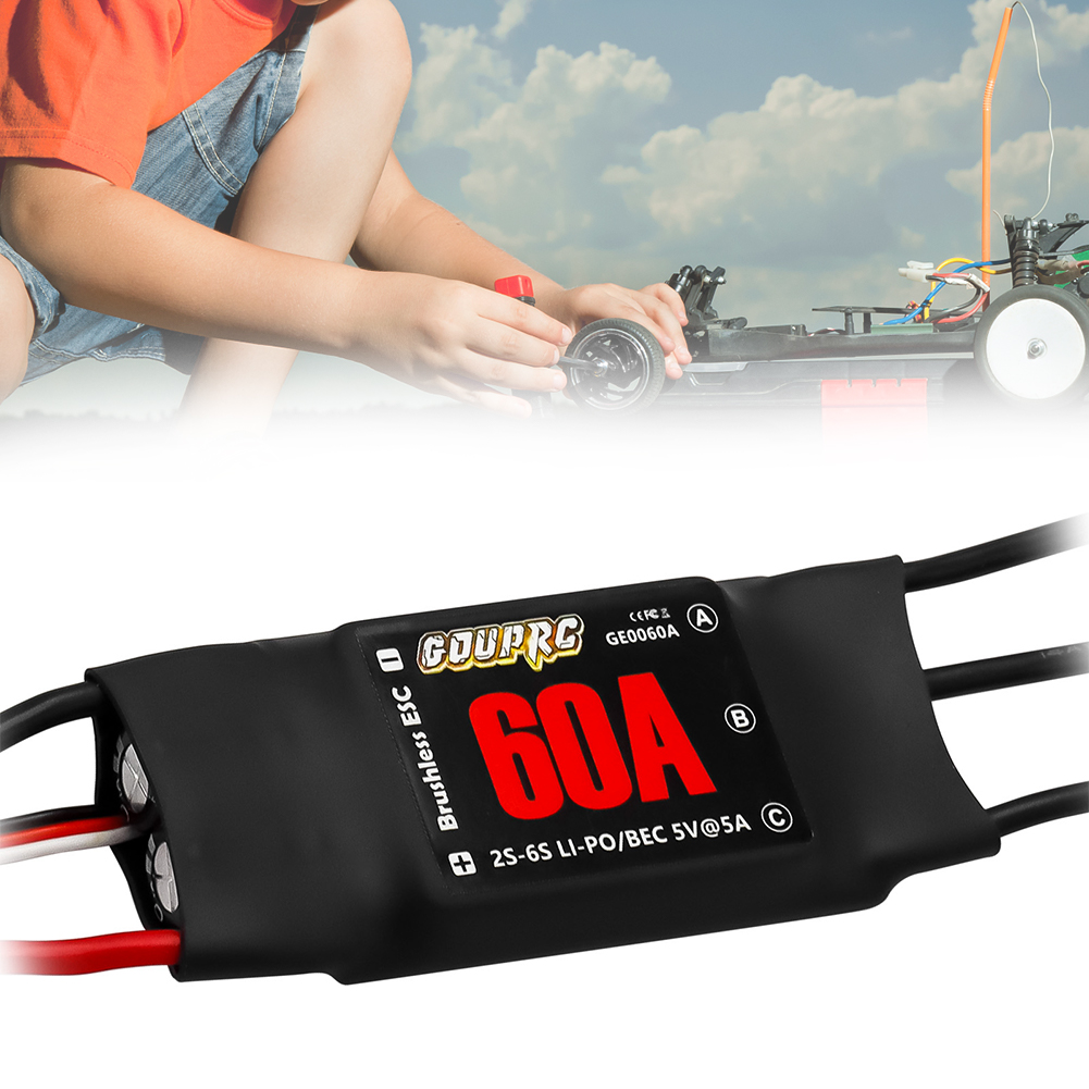 Rc Helicopter Electric - 60A Fırçasız ESC 2-6S Elektrikli Hız