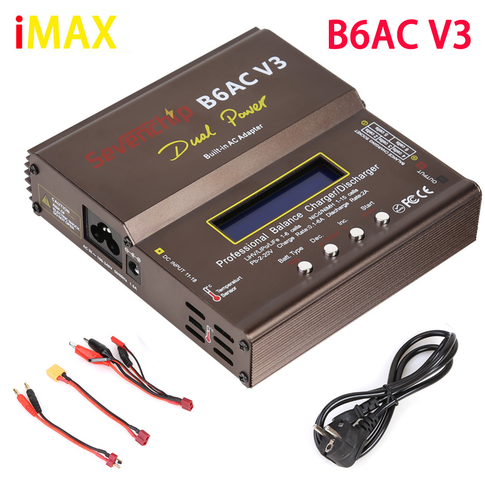 Rc Helicopter Charger - 80W IMAX B6AC V3 Dengeleyici Şarj