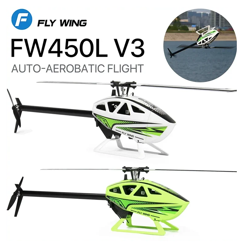 Rc Helicopter Gyro - FLYWING FW450 RC 6CH 3D FW450L