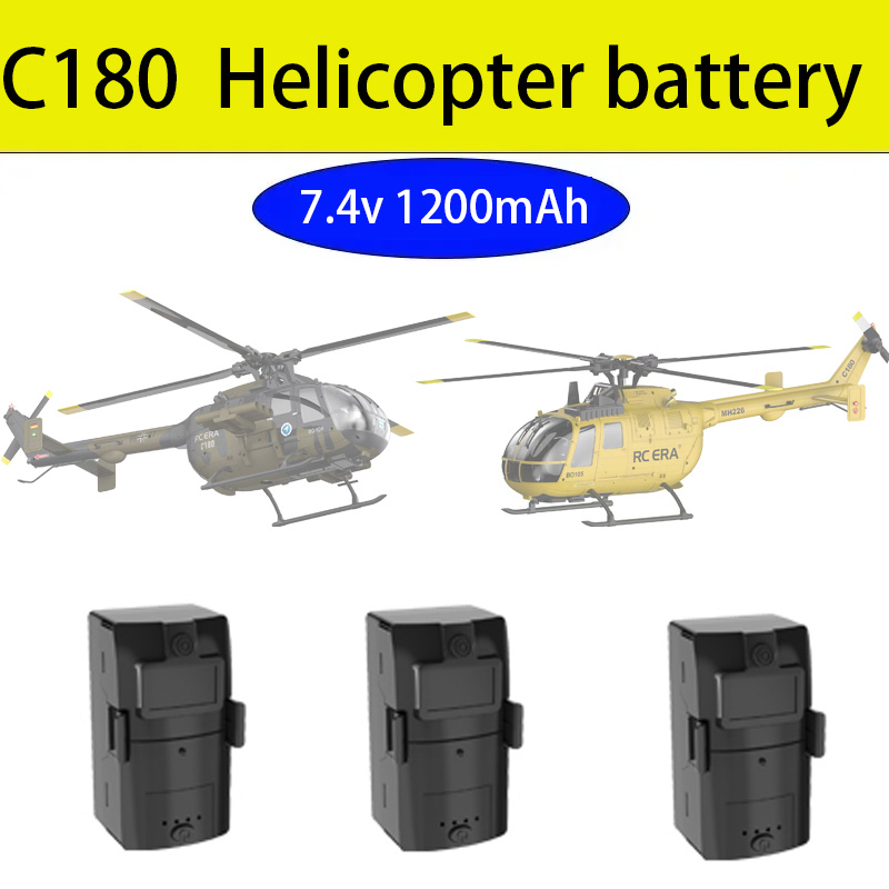 Rc Helicopter Coaxial - RC ERA C180 Helikopter Pili 7.4V