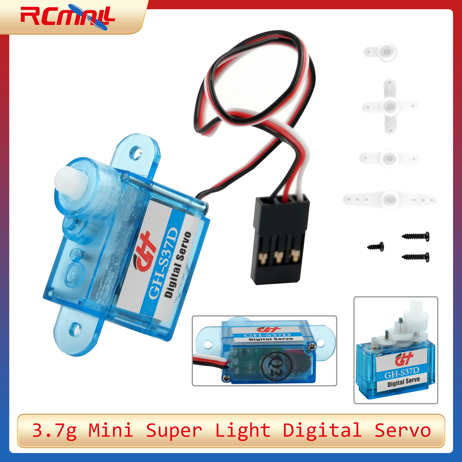 Rc Helicopter Mini - 3.7g Mini Süper Hafif Dijital Servo