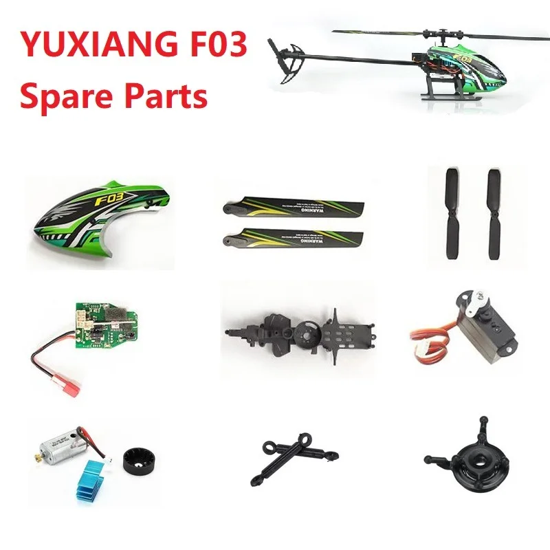 Rc Helicopter Blade - YUXIANG F03 M05 RC Helikopter Yedek