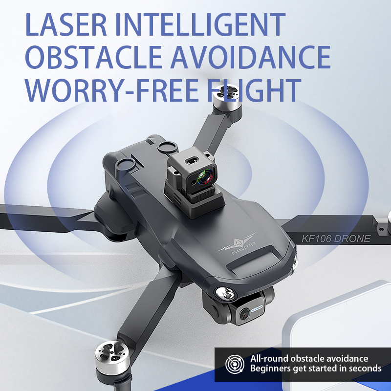 2022 YENI KF106 Max Drone 8K P - Rc Helicopter Charger incelemesi ve fiyatı