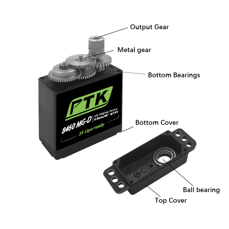 PTK 8460 MG-D9gDigital servo M - Rc Helicopter Electric incelemesi ve fiyatı