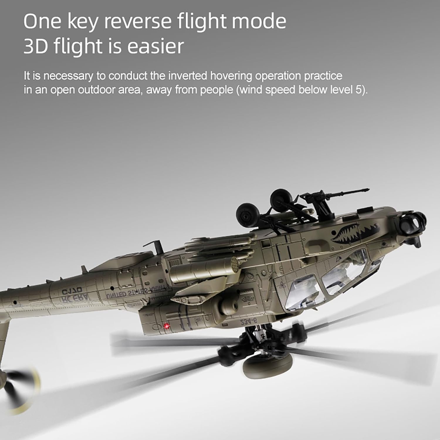 310MM 6CH C170 AH-64D Uzaktan  - Rc Helicopter Large incelemesi ve fiyatı