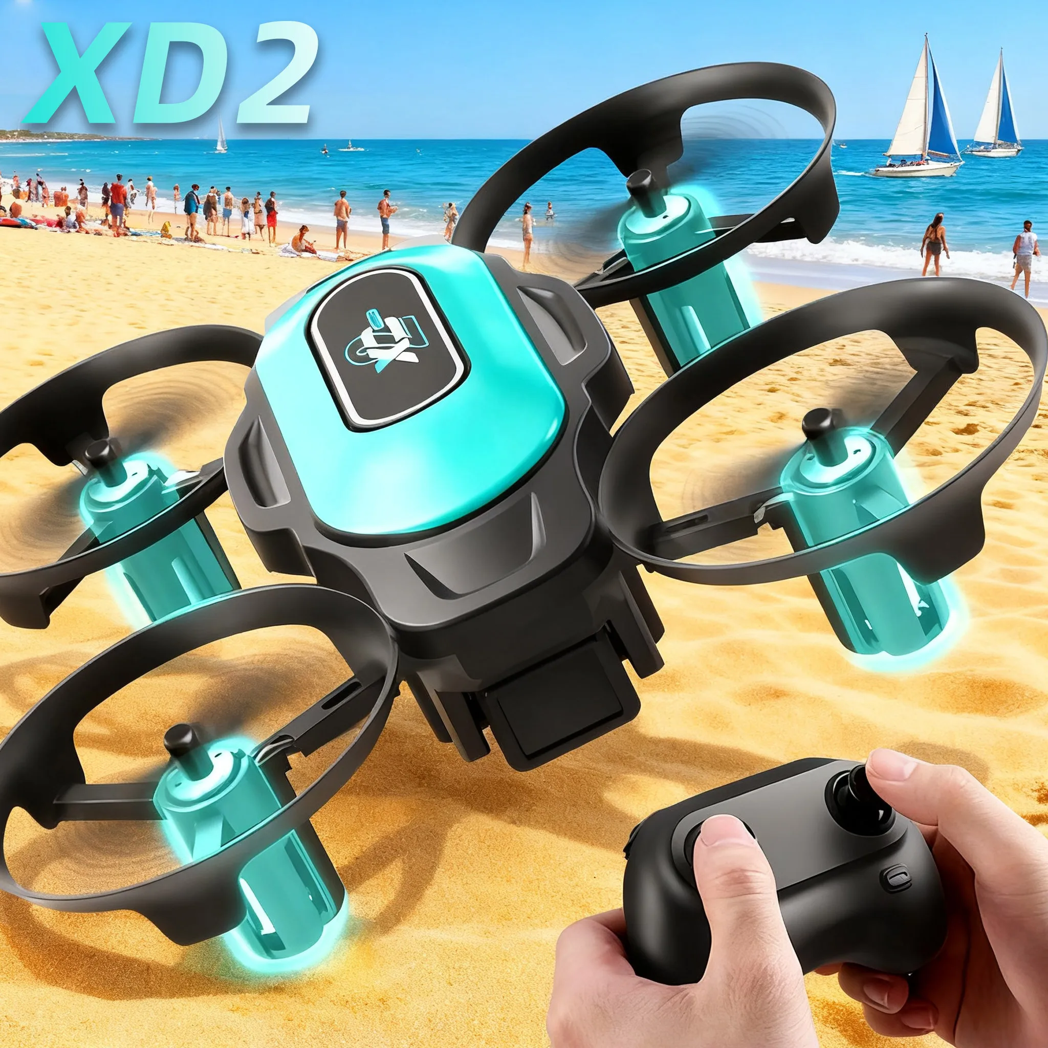 XD2 Mini Drone, 360 °   Akroba - Rc Helicopter Case incelemesi ve fiyatı