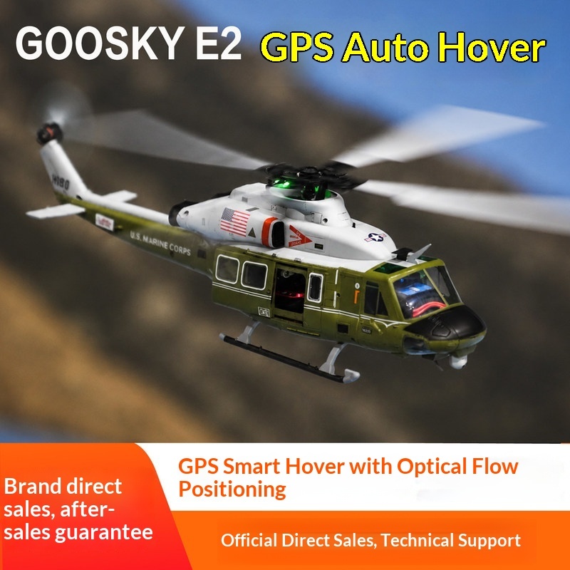 Goosky E2 Uh-1y GPS Fırçasız U - Rc Helicopter Charger incelemesi ve fiyatı