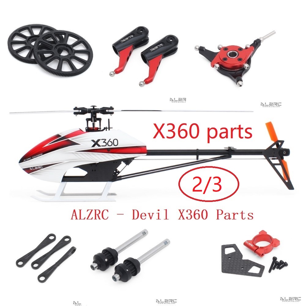 ALZRC Devil X360 Parçaları, GA - Rc Helicopter Case incelemesi ve fiyatı
