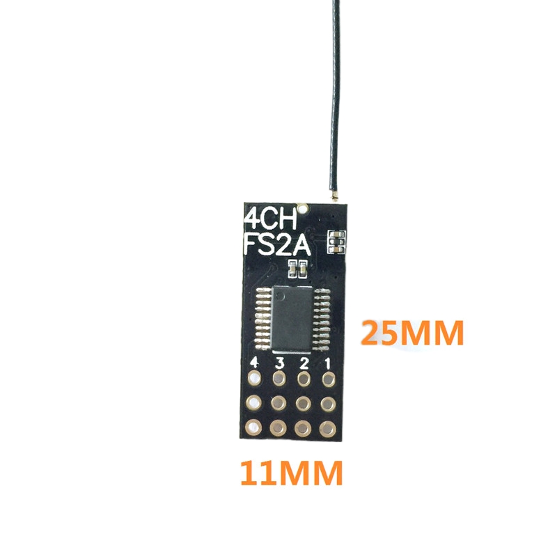 Flysky FS2A Mini Alıcı 4CH AFH - Rc Helicopter Battery incelemesi ve fiyatı