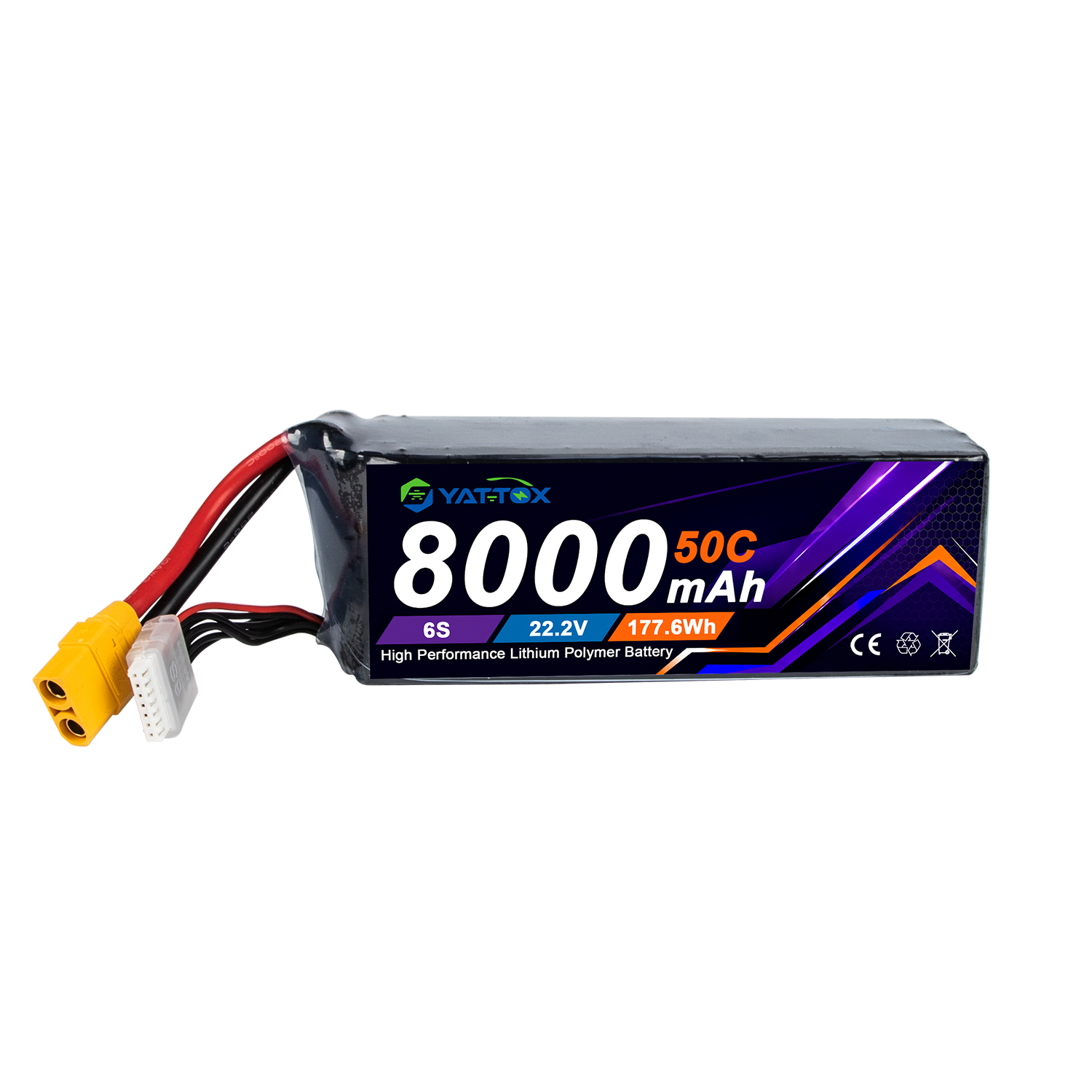 Yattox 6S 8000mAh 50C LiPo Pil - Rc Helicopter Large incelemesi ve fiyatı