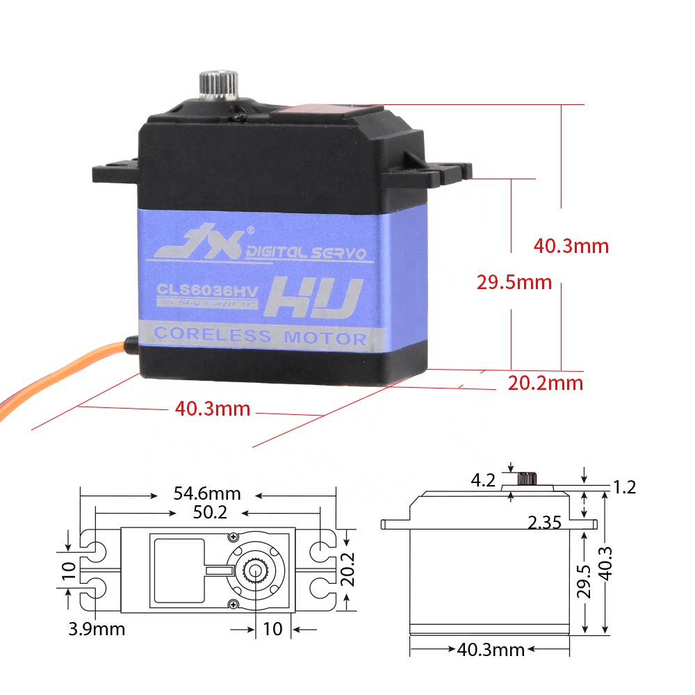 JX Servo CLS6036HV 36KG Yüksek - Rc Helicopter Servo incelemesi ve fiyatı