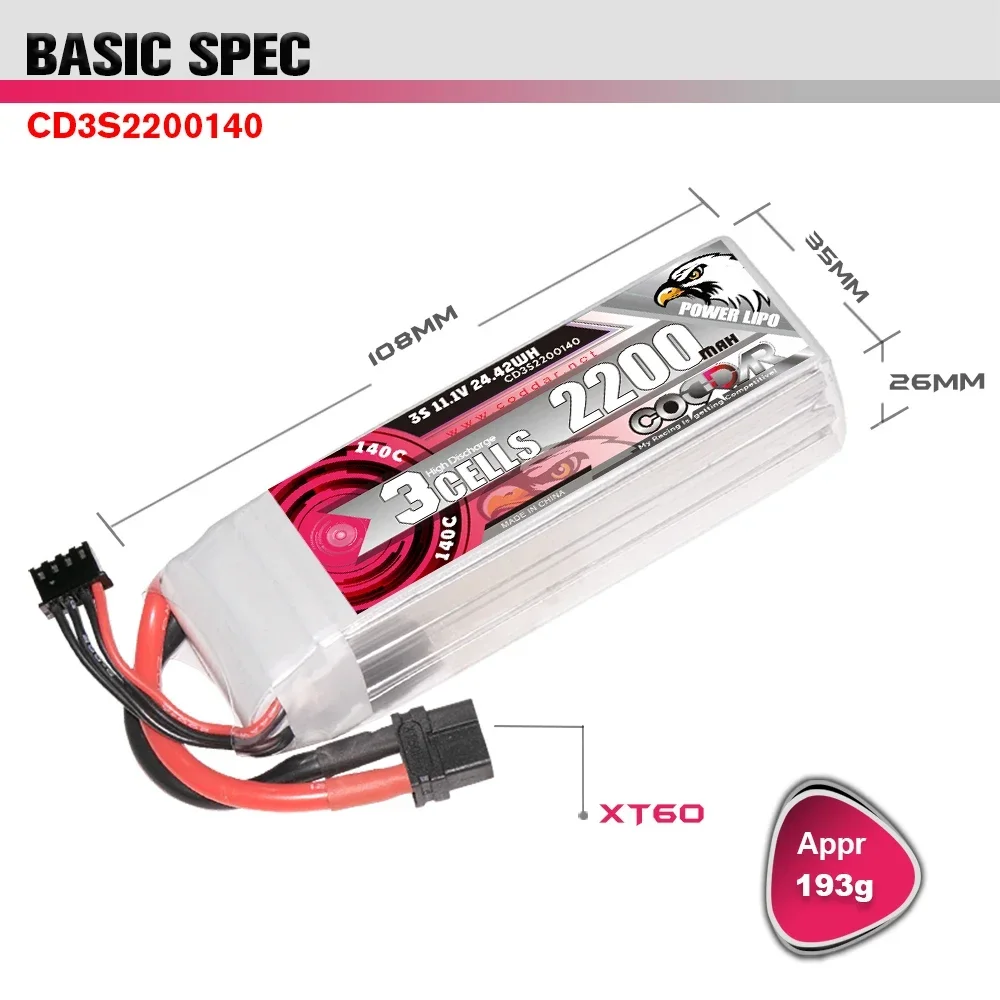 2200mAh 3S 11.1V Li-po Pil 140 - Rc Helicopter Case incelemesi ve fiyatı