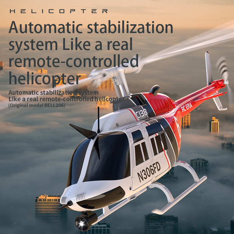 RC ERA C138 1:33 Bell 206 RC H - Rc Helicopter Gyro incelemesi ve fiyatı