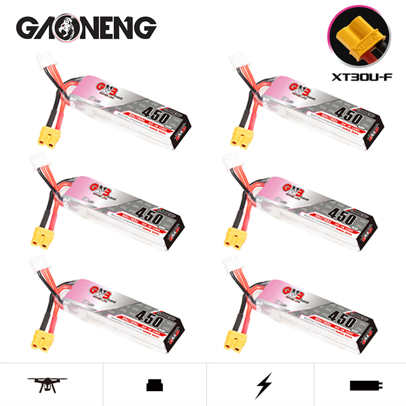 GNB LiPo Pil HV 2S 7.6V 450mAh - Rc Helicopter Parts incelemesi ve fiyatı