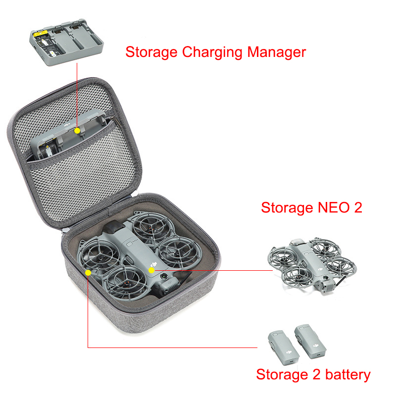 DJI NEO 2 için Darbeye Dayanık - Rc Helicopter Bag incelemesi ve fiyatı