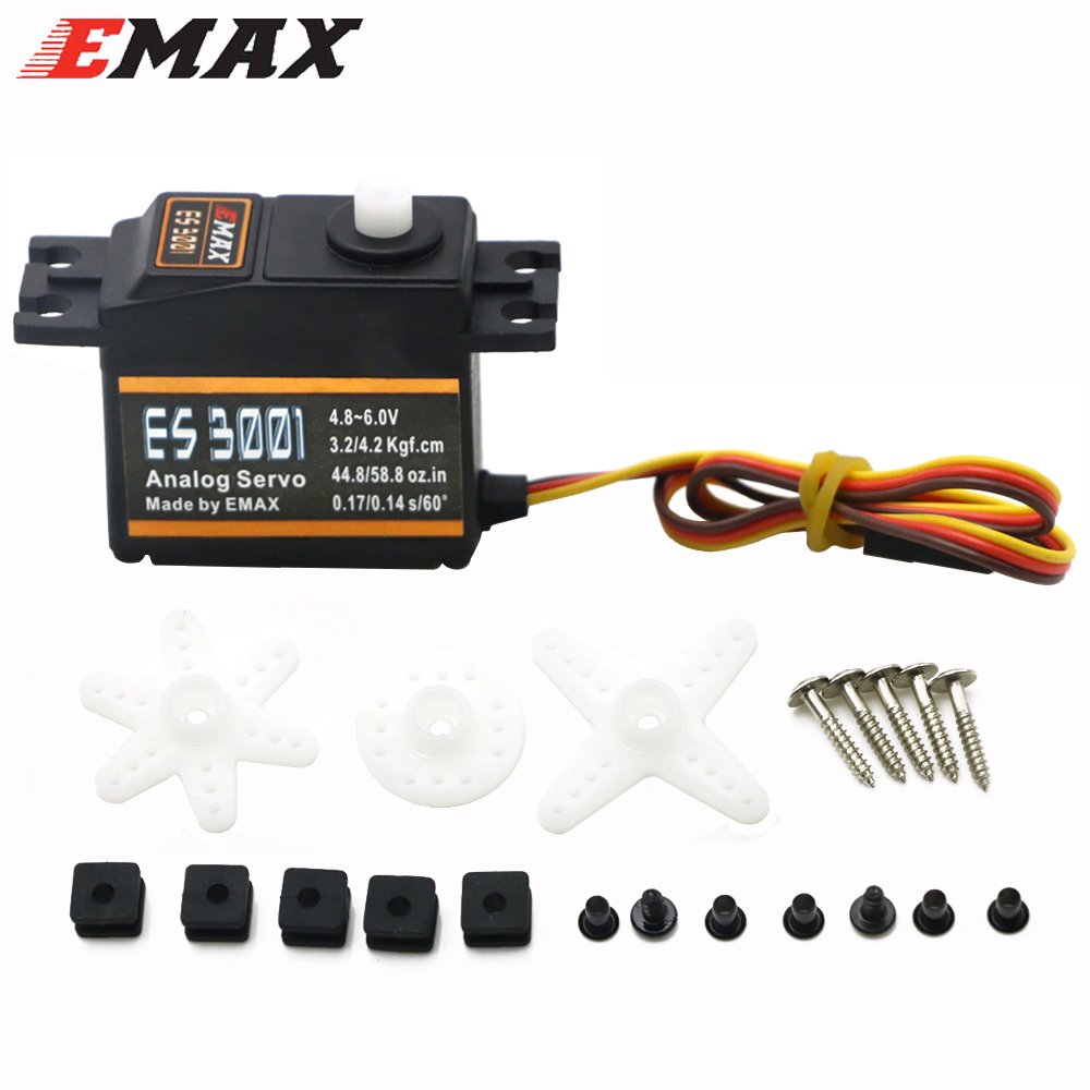 1/4 adet EMAX ES3001 4.8-6.0V  - Rc Helicopter Parts incelemesi ve fiyatı